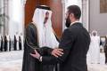 الرئيس الشرع يقدم واجب العزاء لأمير دولة قطر بوفاة الأمير الوالد