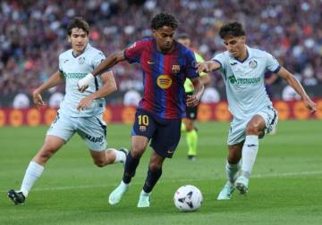 برشلونة يهزم خيتافي بثلاثية ويواصل انطلاقته المثالية بالدوري الإسباني