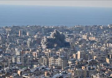 الجيش الإسرائيلي يشن 3 غارات على ضاحية بيروت الجنوبية