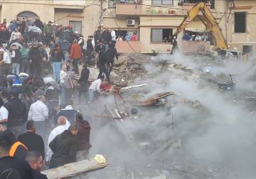 لبنان.. مصرع 6 أشخاص وإصابة 7 بانهيار مبنى سكني بطرابلس