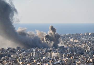 5 غارات إسرائيلية جديدة على الضاحية الجنوبية لبيروت