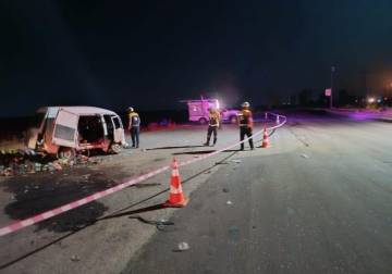 إصابة 14 مدنياً بحوادث سير في سوريا خلال يوم واحد