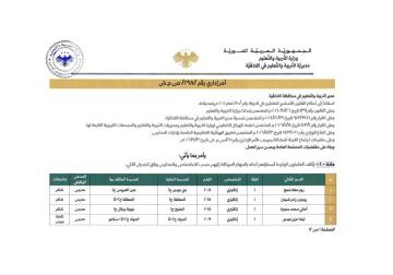 تنقلات معلّمي اللاذقية تشعل الجدل... هل يُعاقَب أصحاب الخبرة ويُكافأ أصحاب المحسوبيات؟