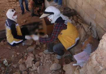 العثور على رفات 5 أشخاص قرب الغزلانية في ريف دمشق الشرقي