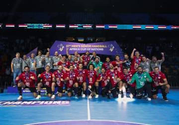 كرة يد.. منتخب مصر يتوج بلقب كأس إفريقيا للمرة الرابعة تواليا