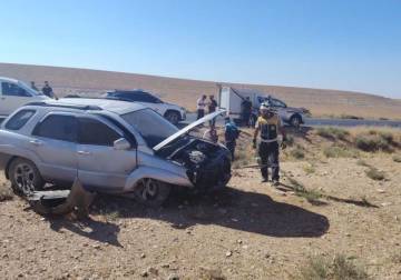 24 مصاباً جراء حوادث سير في سوريا خلال يوم واحد