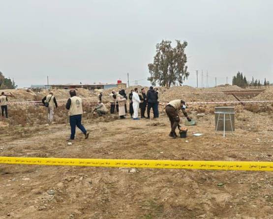 الهيئة الوطنية للمفقودين تعلن الاشتباه بوجود مقبرة جماعية في الرقة