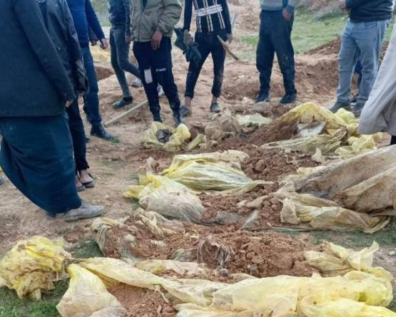اكتشاف مقبرة جماعية في سجن