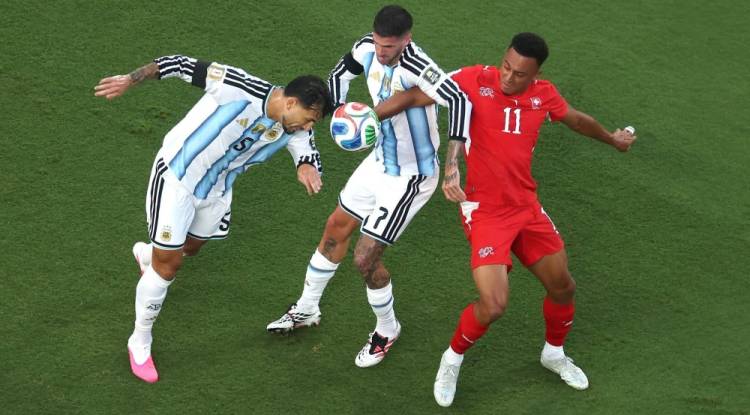 الأرجنتين تهزم سويسرا وتبلغ نصف نهائي مونديال 2026