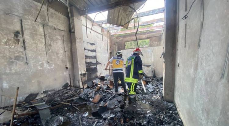 وفاة شخص بانفجار داخل محل لبيع أدوات الصيد في مدينة الضمير