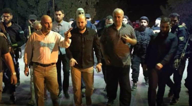 وزير الطاقة يقف ميدانياً على مخلفات انفجار