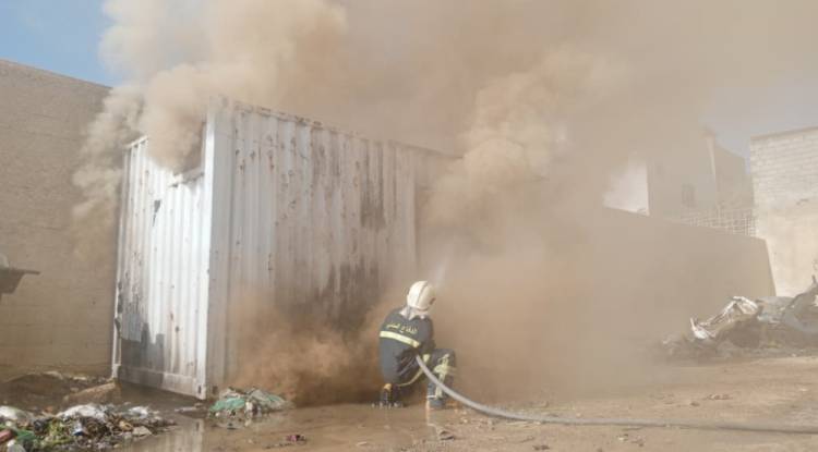 الدفاع المدني: الاستجابة لـ 17 حريقاً في يوم واحد