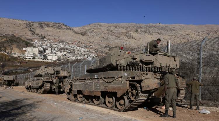 توغل إسرائيلي في صيدا الحانوت بريف القنيطرة